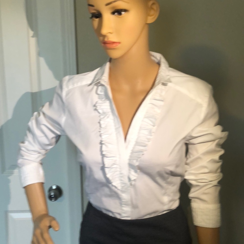 Zara white shirt